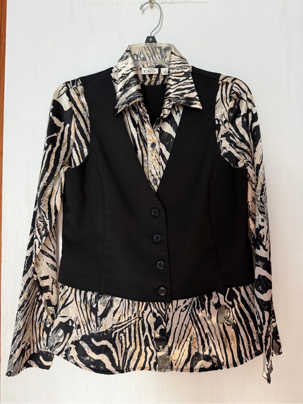 Women’s Shirt / Vest Combo, Size Small